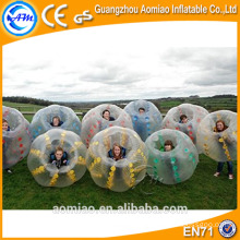 Gran venta tpu parachoques pelota burbuja pelota para le fútbol / burbuja pelota fútbol